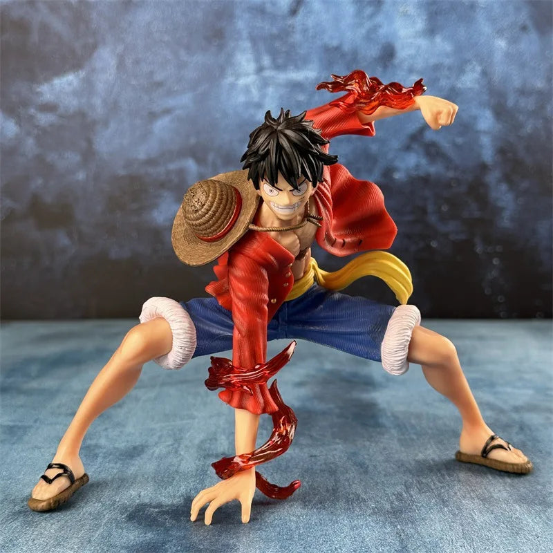 18cm One Piece Monkey D. Luffy Luffy Figures Battle Style Action Figures Anime Collection PVC Model Doll Toys Kid Birthday Gifts 18cm One Piece Monkey D. Luffy Luffy Figures Battle Style Action Figures Anime Collection PVC Model Doll Toys Kid Birthday Gifts